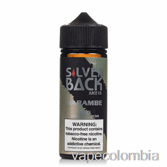 Kit De Vapeo Completo Harambe - Silverback Juice Co. - 120ml 0mg